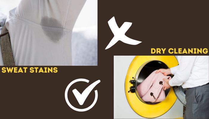 Can Dry Cleaning Remove Sweat Stains? | How to Do it?